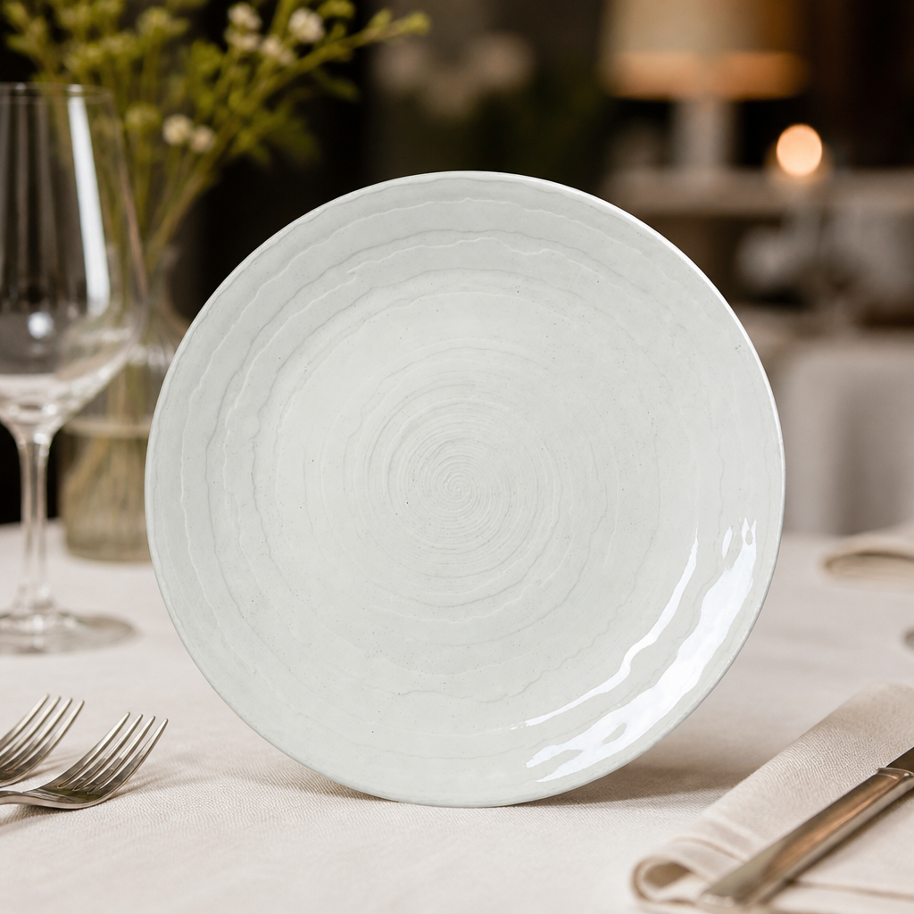 203mm Commercial Pure Coupe Plates - 12 Pack