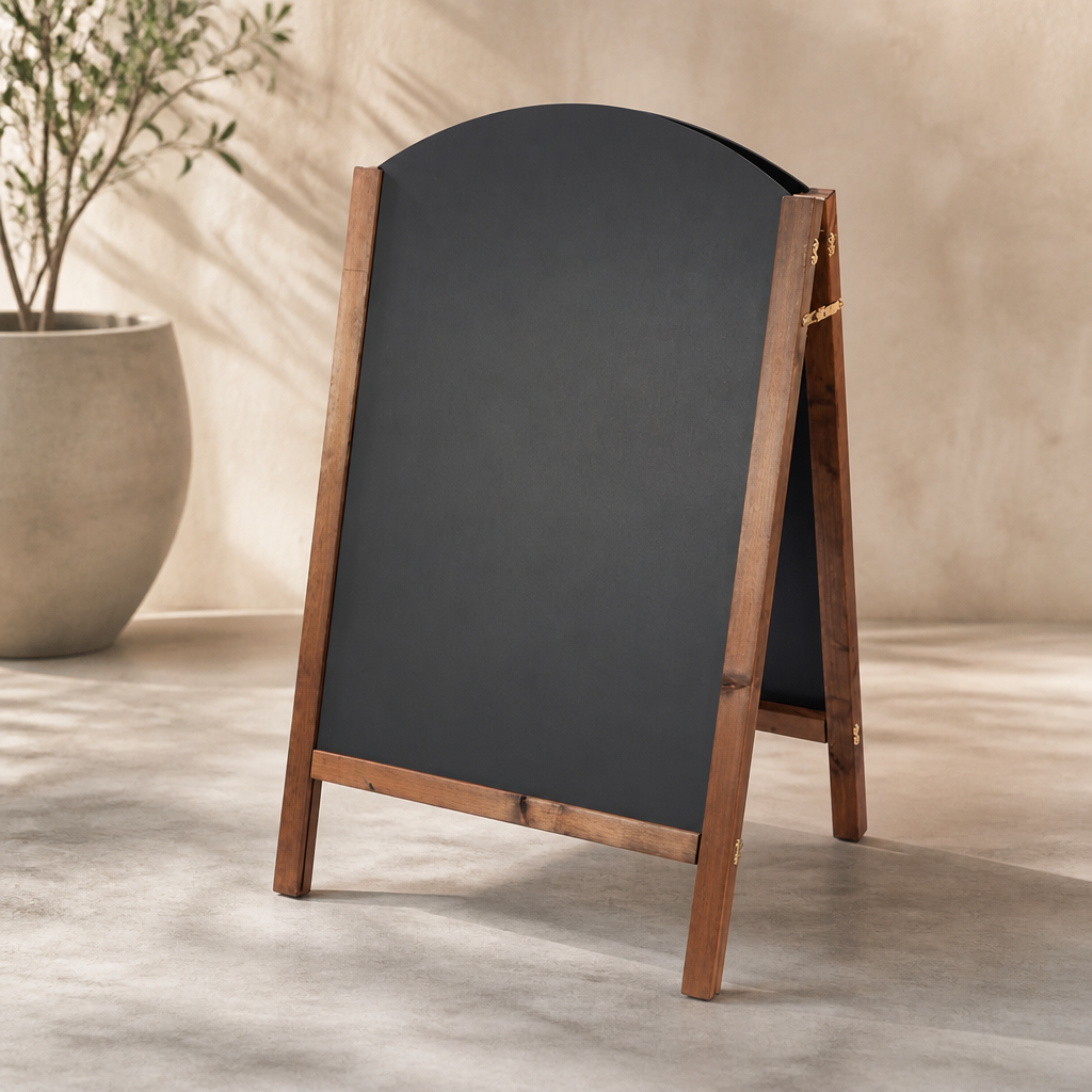 Commercial A-Board Pavement Sign 800x515mm Chalkboard