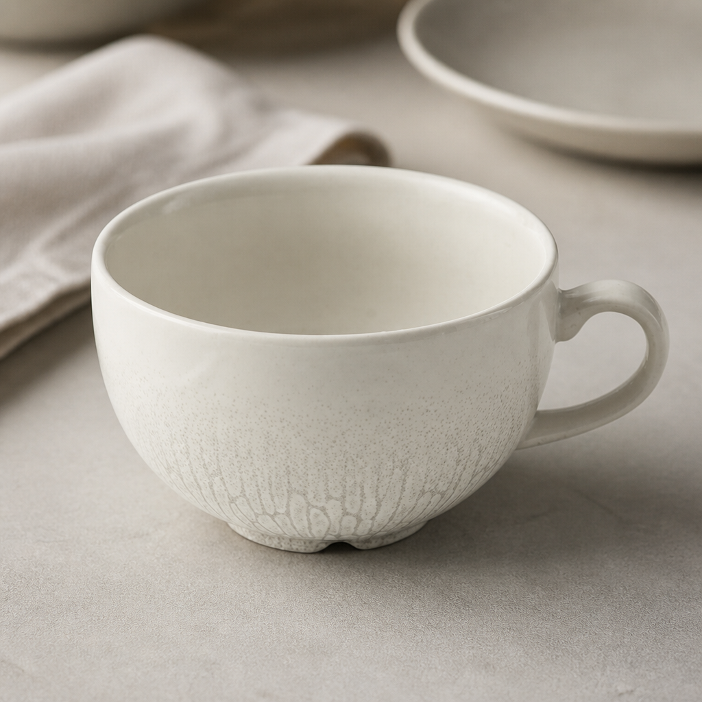 Commercial Cappuccino Cups 340ml 12oz Thermal Shock Resistant