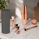 Commercial 8-Piece Copper Cocktail Set for Bartenders