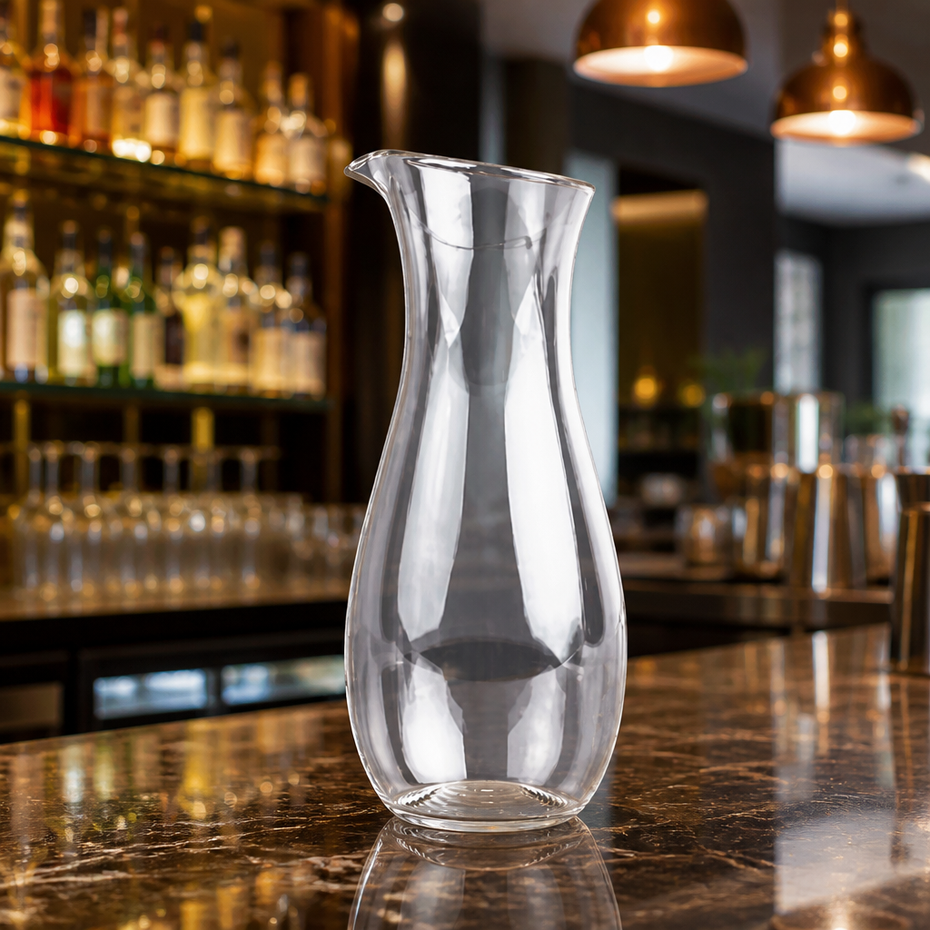 Commercial Polycarbonate Carafes 1L - Shatter Resistant Jugs
