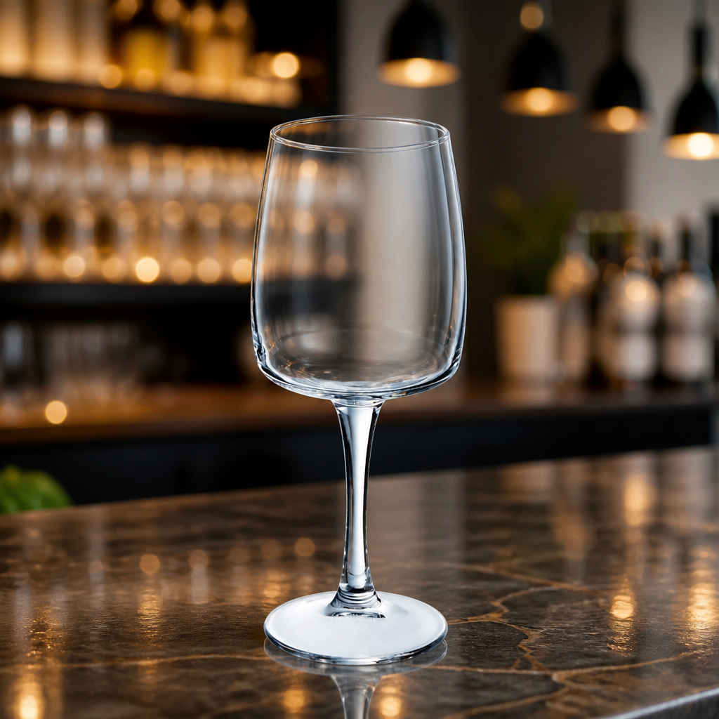 Commercial 350ml Wine Glasses - 24 Pack High Transparency