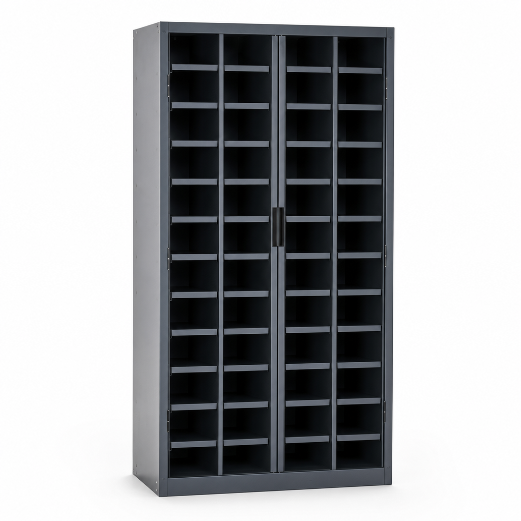 45 Compartment Metal Storage Cupboard 2000x800mm