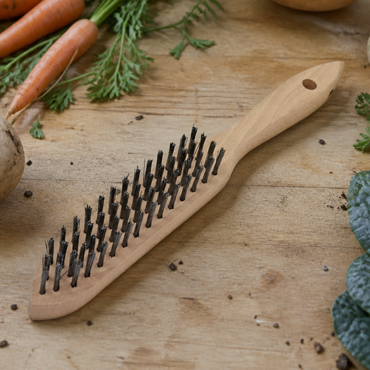 Commercial Cleaning Brush with Carbon Steel Wire 285mm
