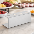 Commercial Ice Cream Cone Holder Stainless Steel 4 Cone Capacity