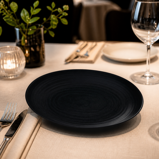 Commercial Deep Oval Bowls 267x197mm Vitrified Stoneware 6 Pack