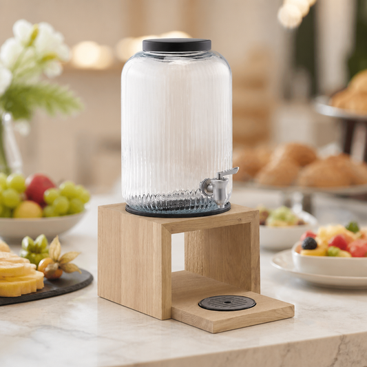 7L Commercial Hot and Cold Beverage Dispenser with Stainless Tap