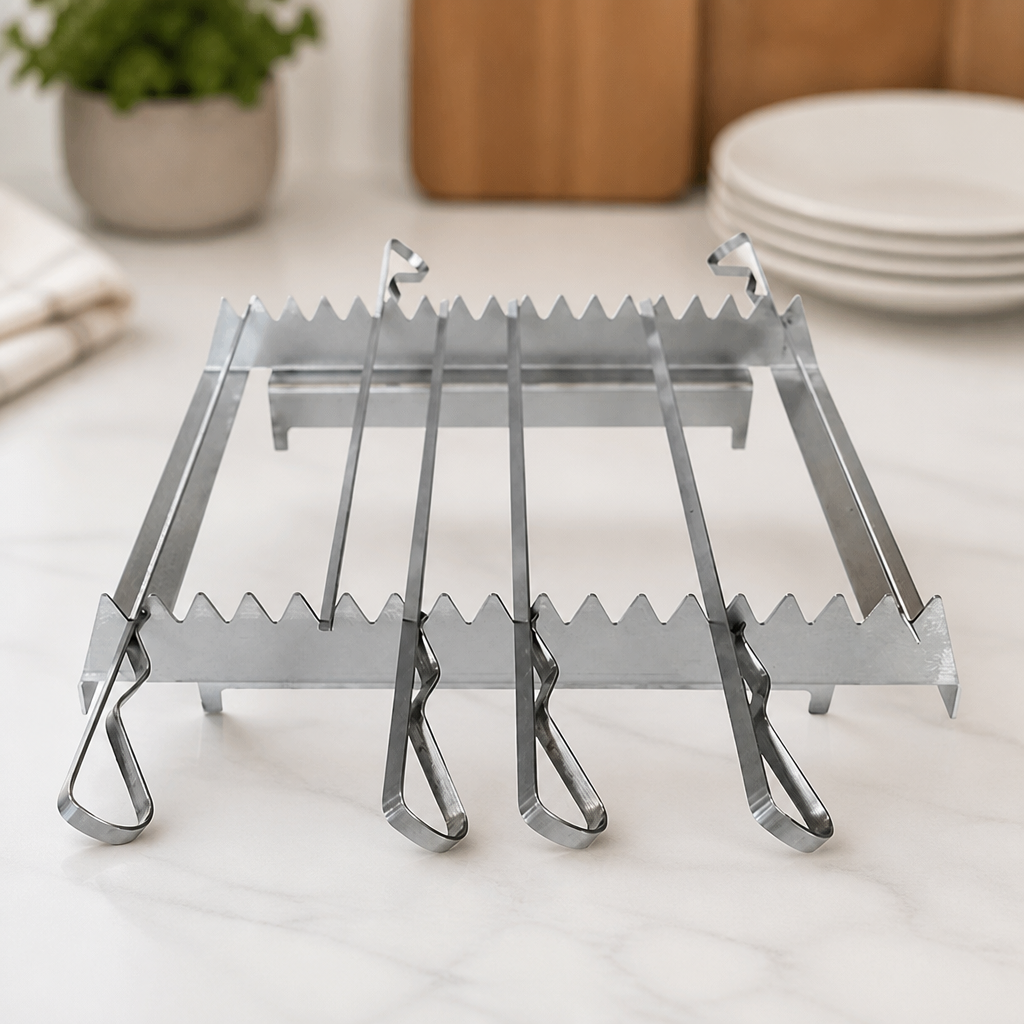 Commercial Skewer Rack with 6 Skewers for Ovens 50x305mm