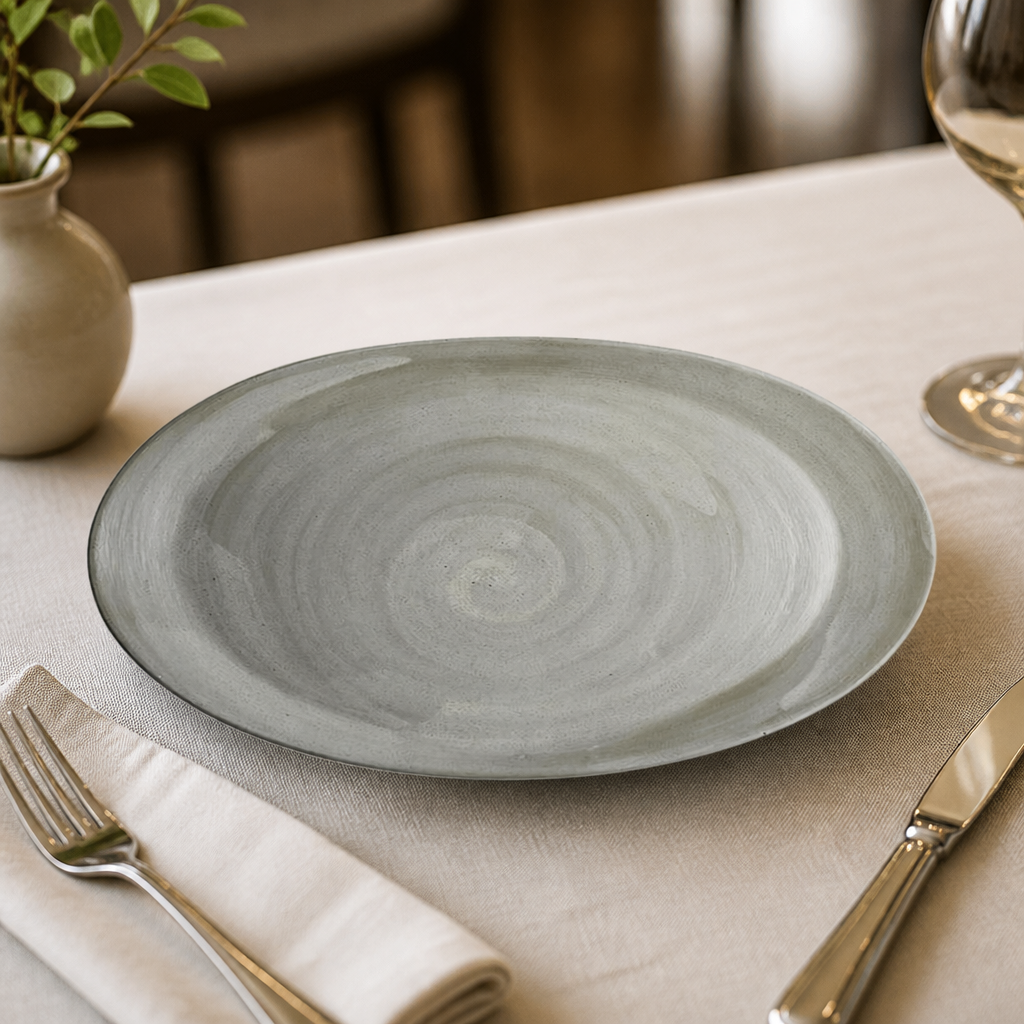 Commercial Coupe Platters 305x202mm Dove Colour 12 Pack