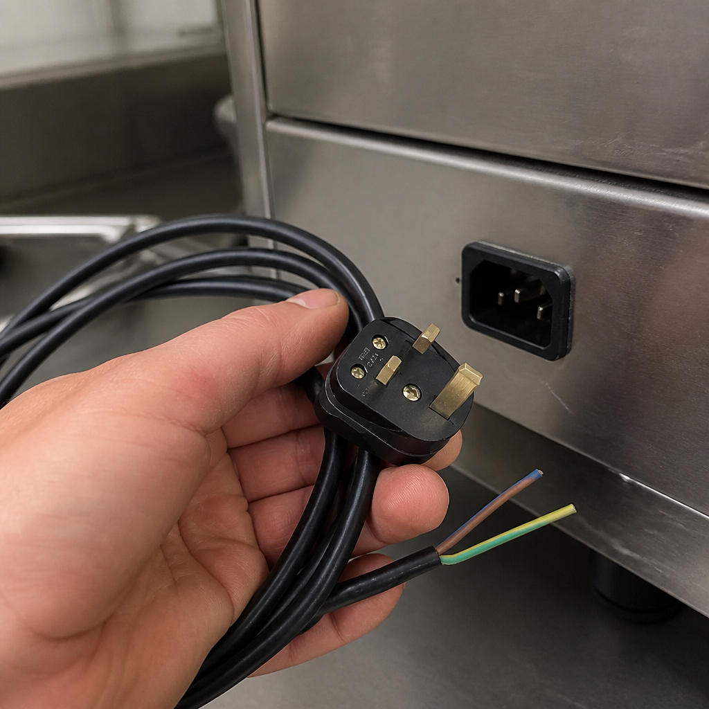 Commercial Food Warmer Replacement Power Cord 2000mm Length