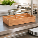 Wooden Food Crates 530x325mm for Buffet Display 4 Pack