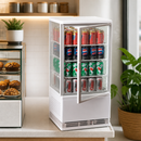 68L Commercial Countertop Display Fridge with Adjustable Shelves