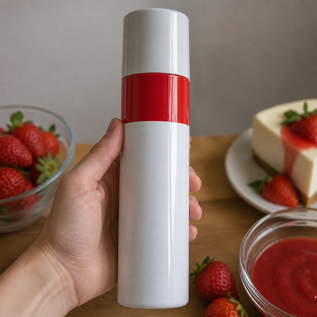 750ml Commercial Strawberry Puree for cocktails and desserts