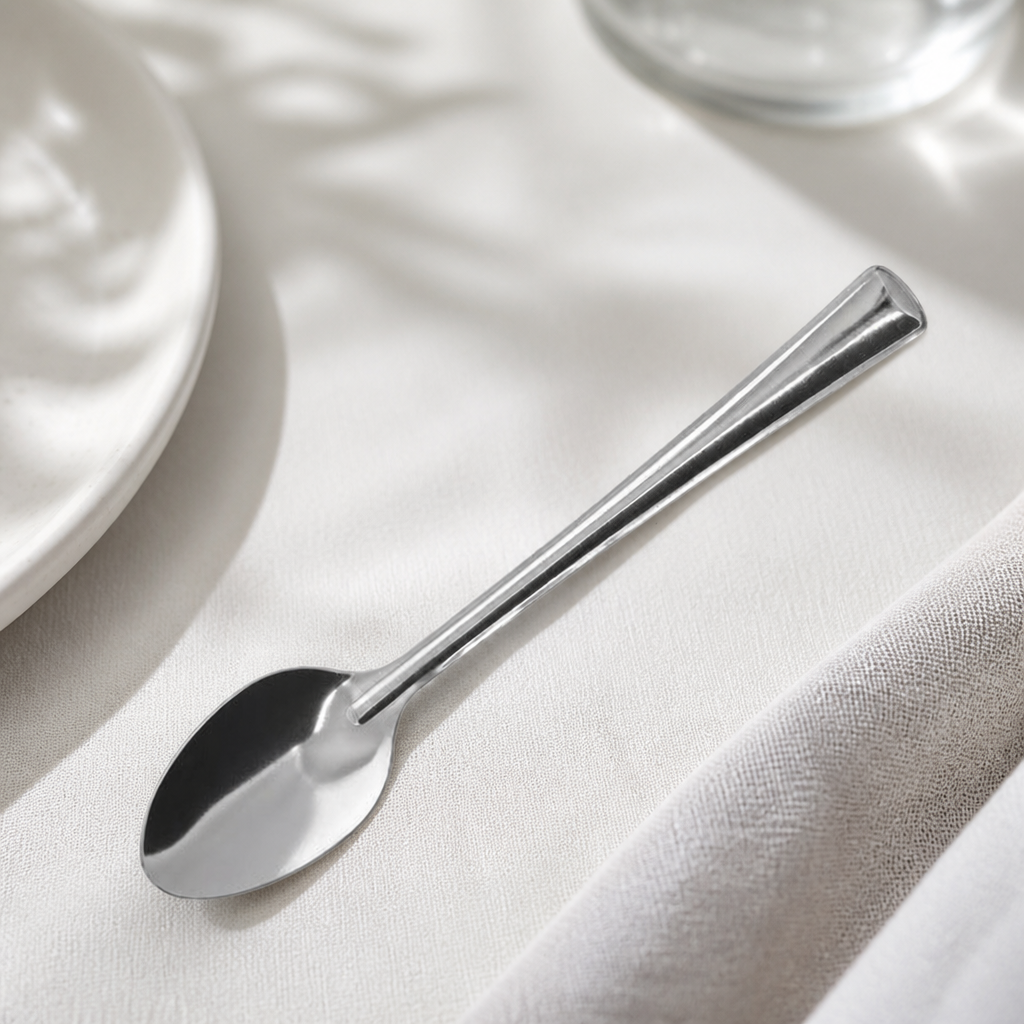 Commercial Stainless Steel Dessert Spoons 12 Pack 183mm