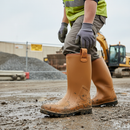 Premium Comfortable Waterproof S5 Safety Rigger Boots with Cold Insulation and Oil Resistance