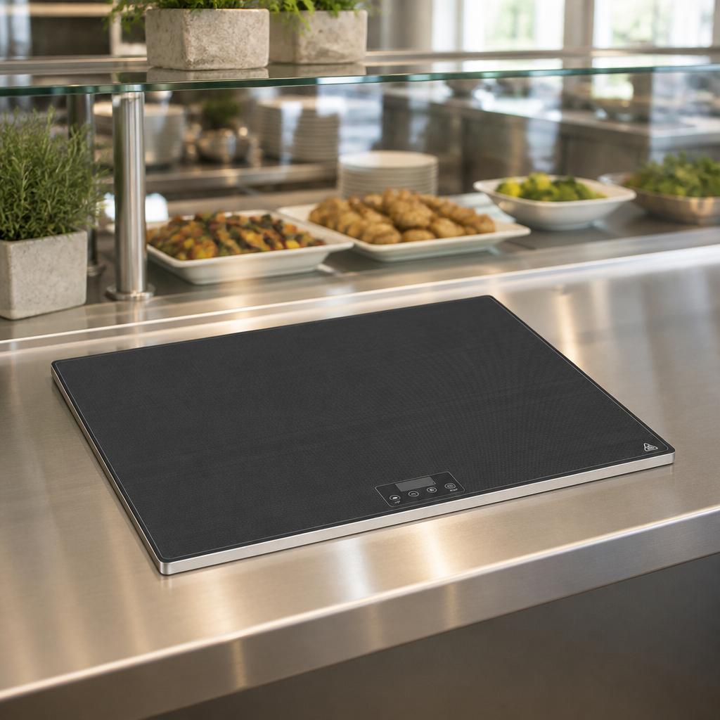 Commercial Food Warming Tray GN 2/1 for Buffets and Canteens