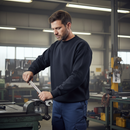 Premium Crew Neck Sweatshirt with Soft Brushed Fleece Interior for Maximum Comfort and Durability
