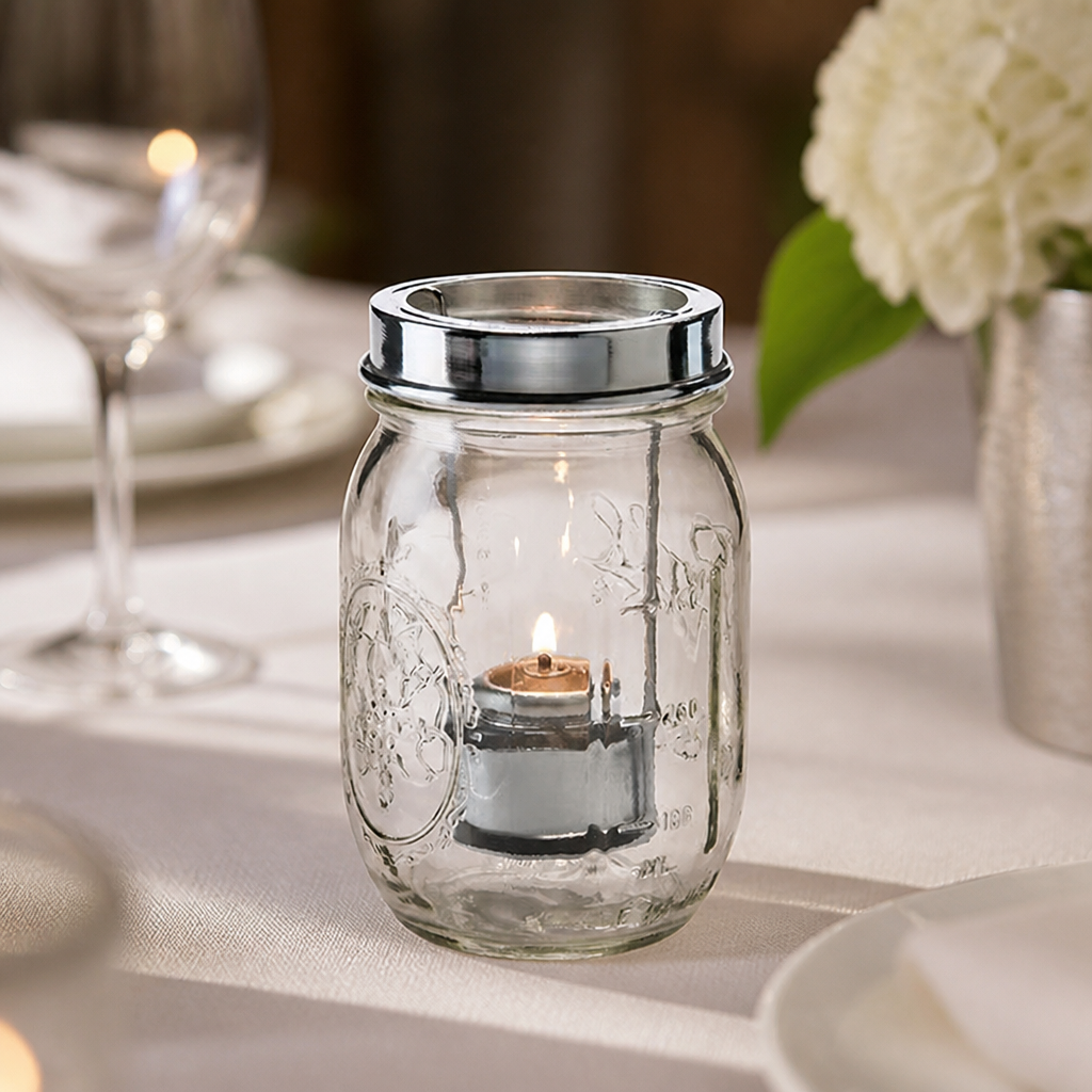 Firefly Clear Glasses Lamp with Cradle and Handle (12 Pack)
