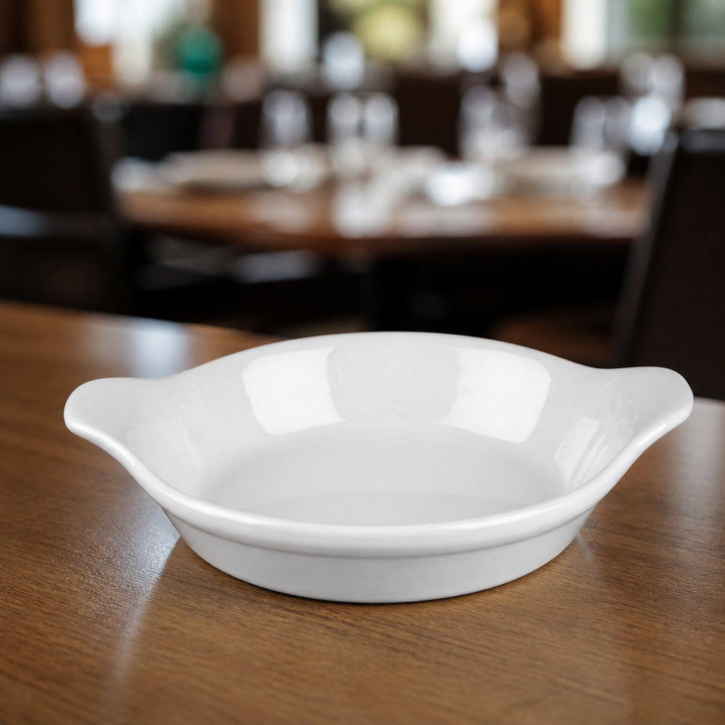 Commercial Mini Round Eared Dishes 180ml - 6 Pack