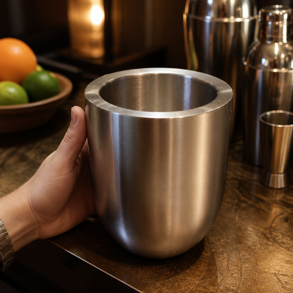 Commercial Stainless Steel Wine Champagne Cooler Bucket