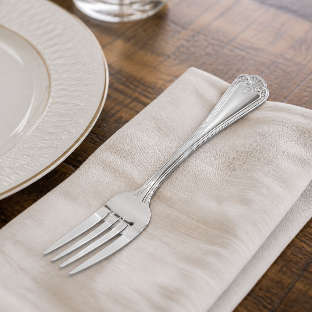 Commercial Table Forks 12 Pack Stainless Steel 196mm
