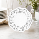 Commercial Paper Doilies 165mm - 250 Pack for Food Presentation