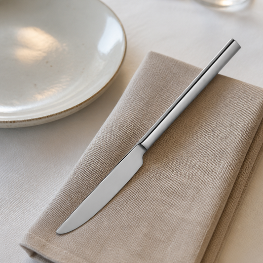 Commercial Table Knife Set 12 Pack Premium Stainless Steel