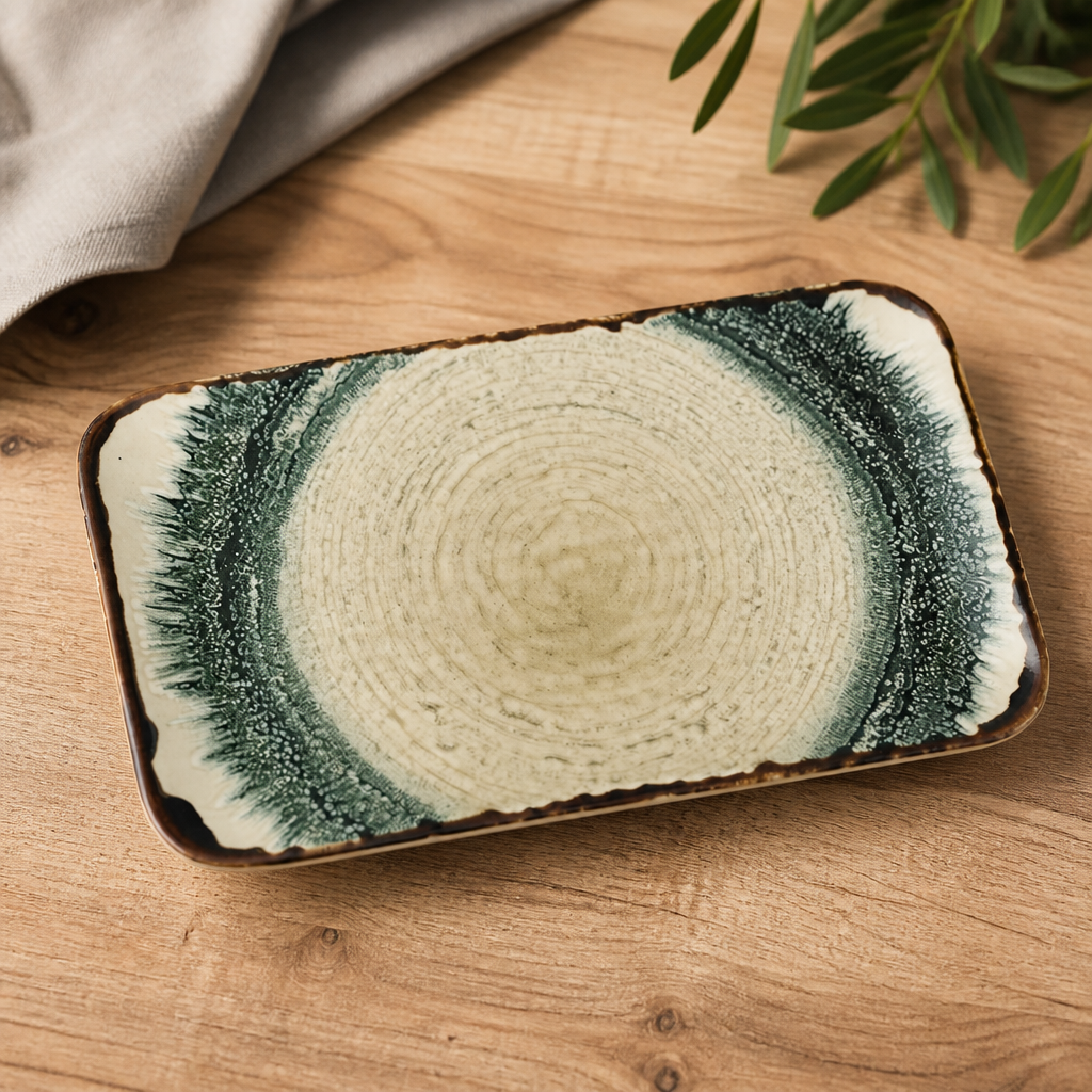 Commercial Rectangular Plates 270x160mm Microwave Safe 12 Pack