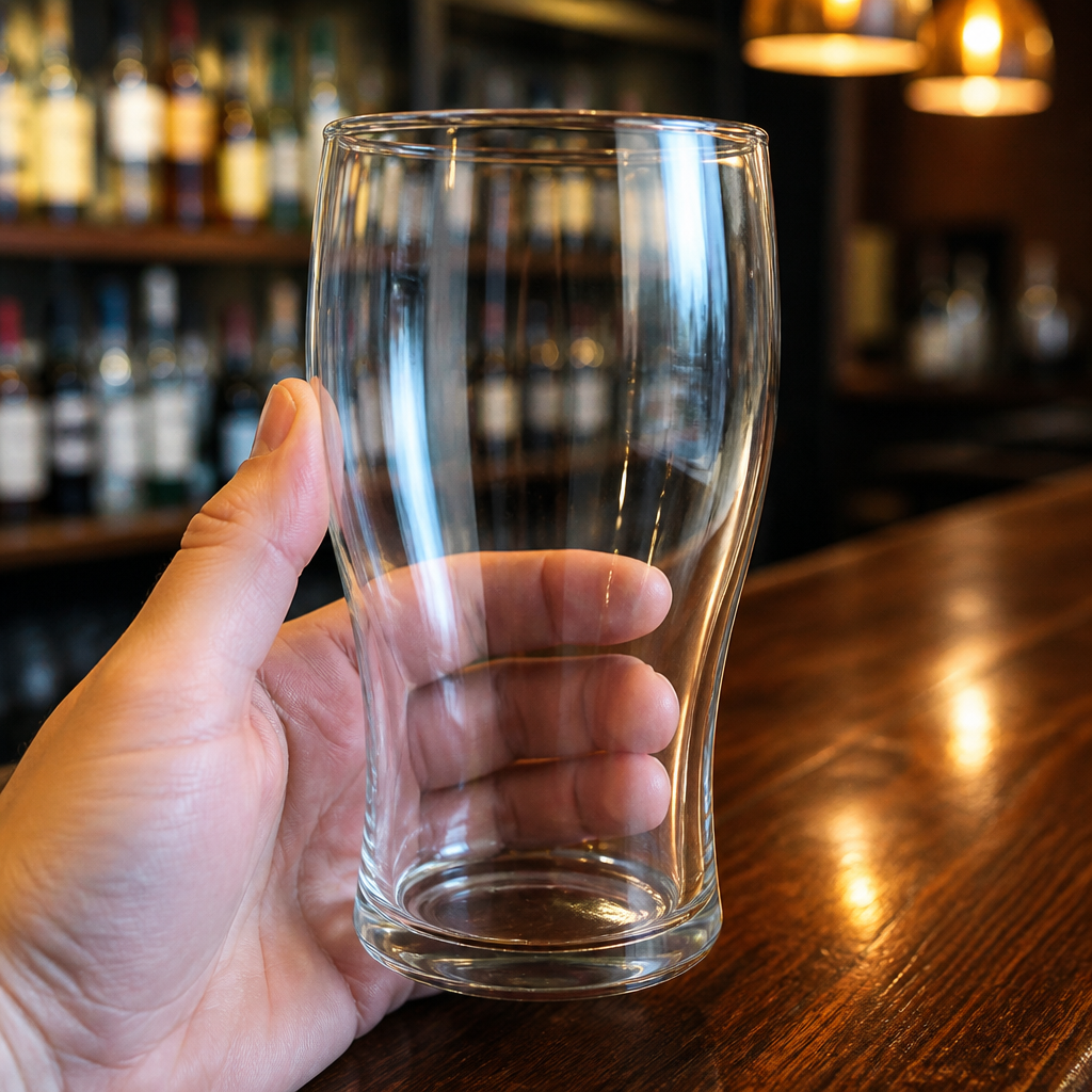 Commercial Tulip Beer Glasses 280ml CE Marked 48 Pack
