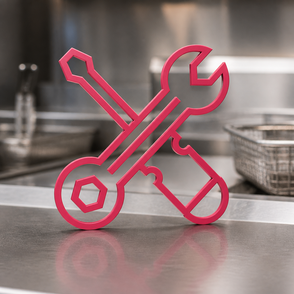 Countertop Fryer Hardwired Installation Service for Commercial Use