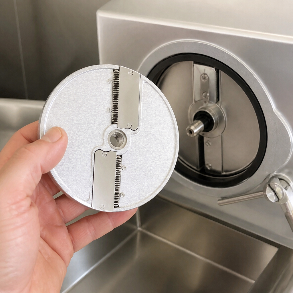3x3mm Commercial Julienne Disc for Veg Prep Machine