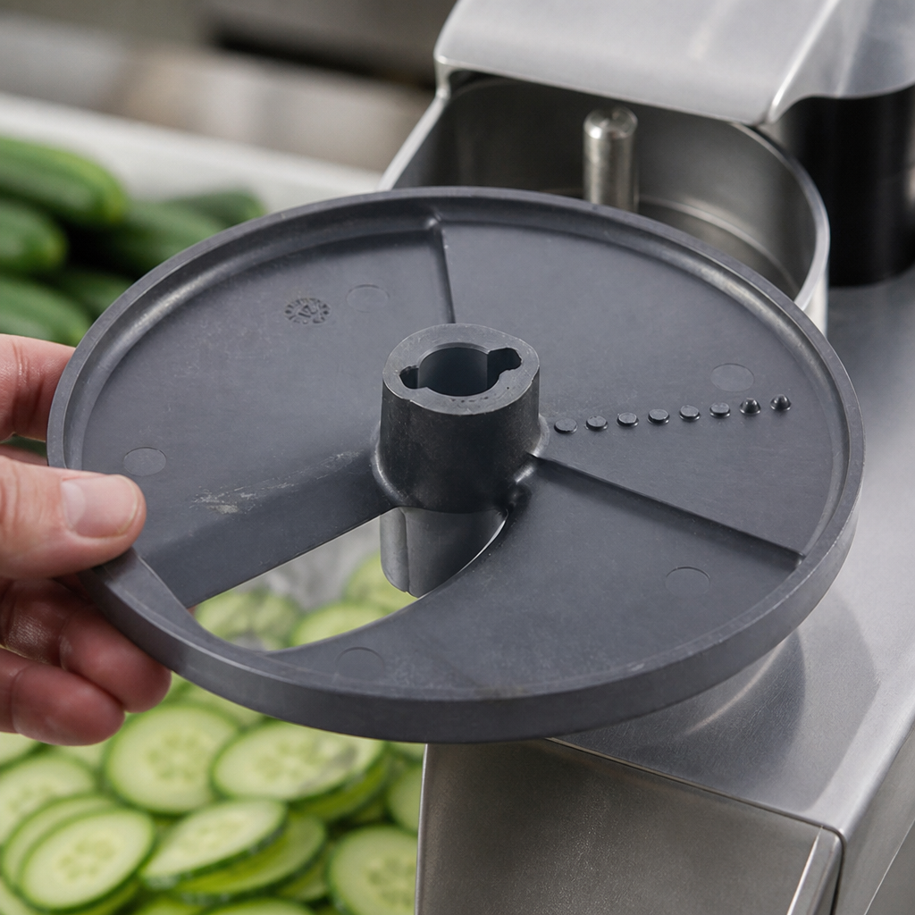 2mm slicing disc for commercial vegetable preparation machine