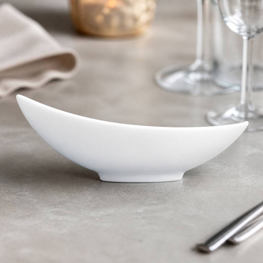 Commercial Tear Dishes 160mm Porcelain 12 Pack