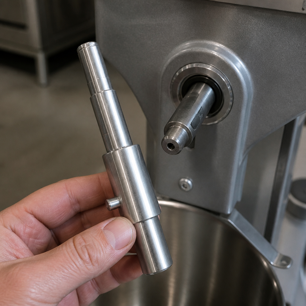 Genuine working shaft for 20L commercial planetary mixer