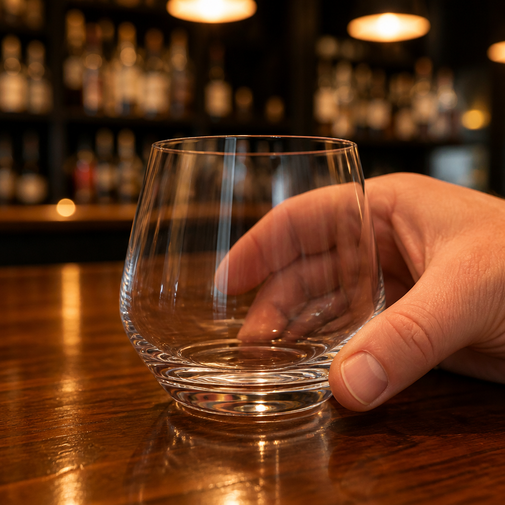 350ml Commercial Crystal Whisky Glasses - 6 Pack