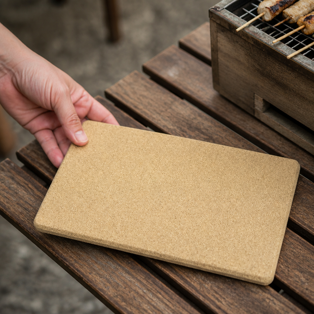 Commercial Heat Mat for Grill 30x500mm Beige