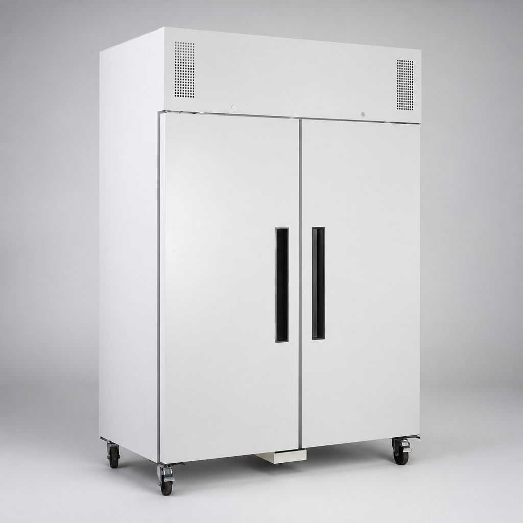 Commercial Upright Double Door Fridge 1200Ltr