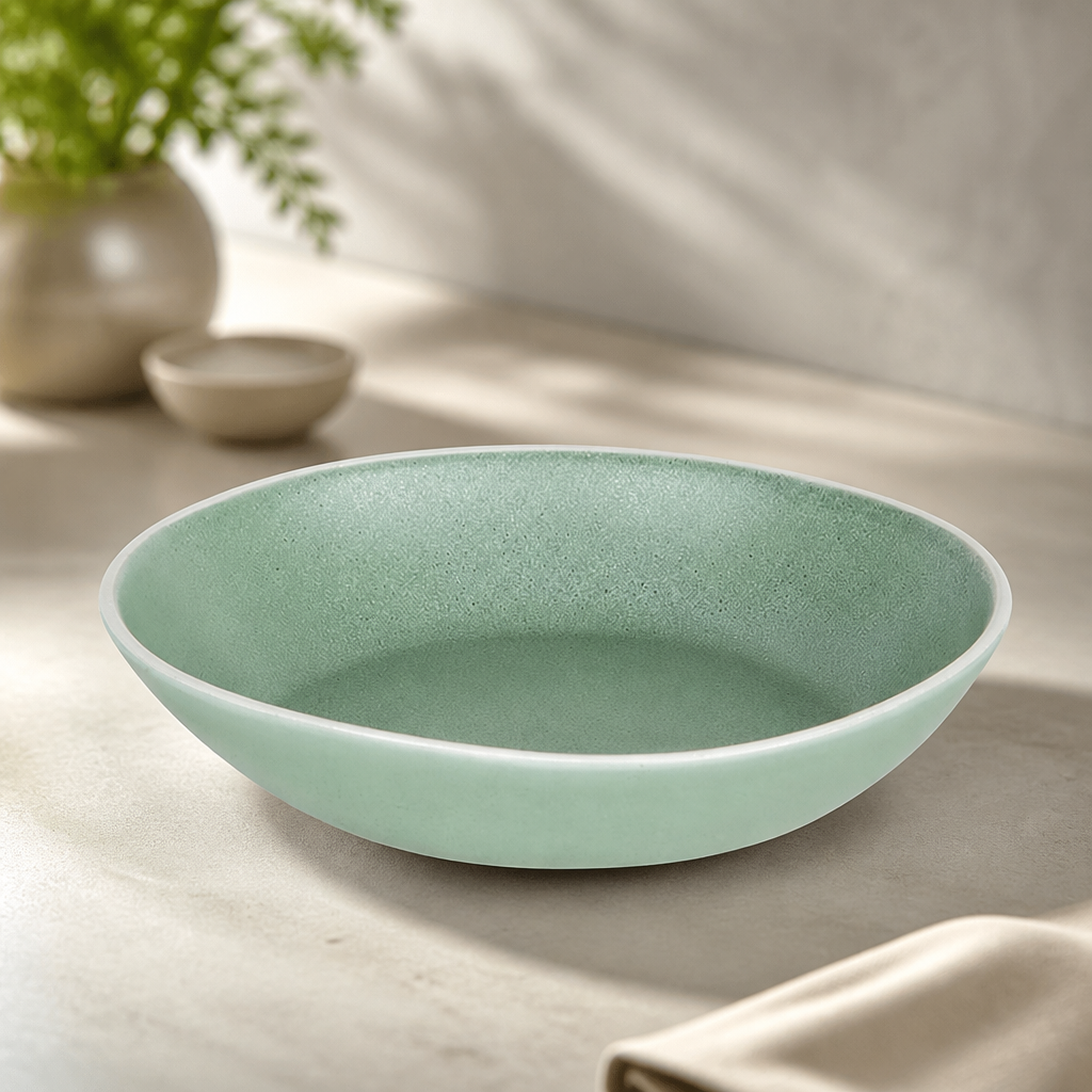 Commercial Chia Coupe Bowls Green 220mm - 4 Pack