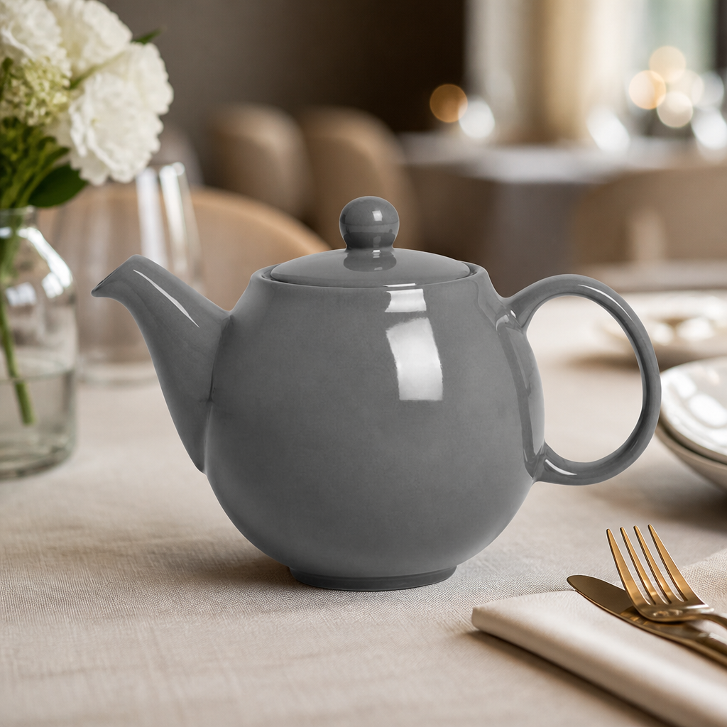 Commercial Stoneware Teapots 450ml - Pack of 2