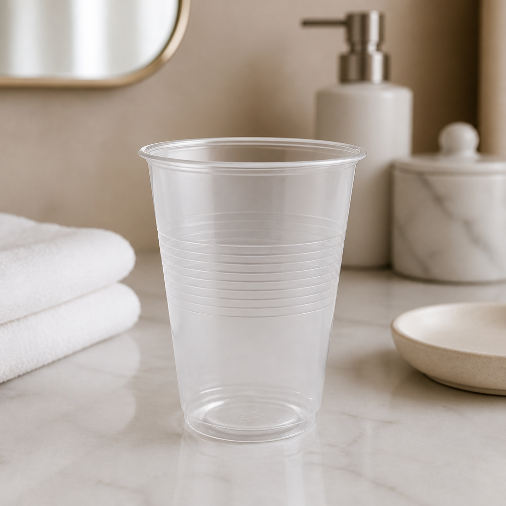 Commercial Disposable Wrapped Tumblers 255ml 500 Pack