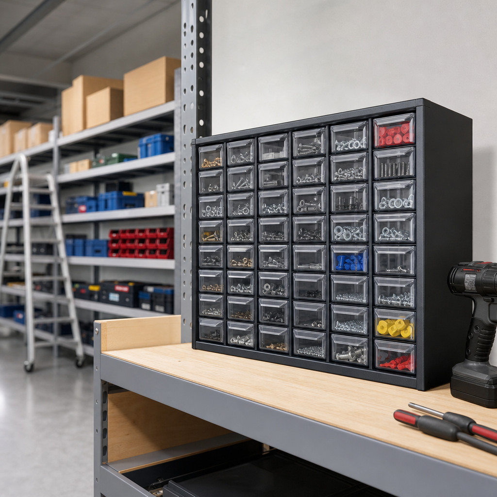 48 Drawer Small Parts Storage Cabinet