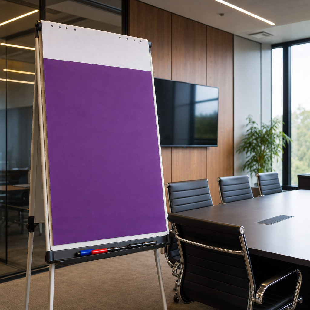 48-Sheet Flip Chart Pad, White Paper