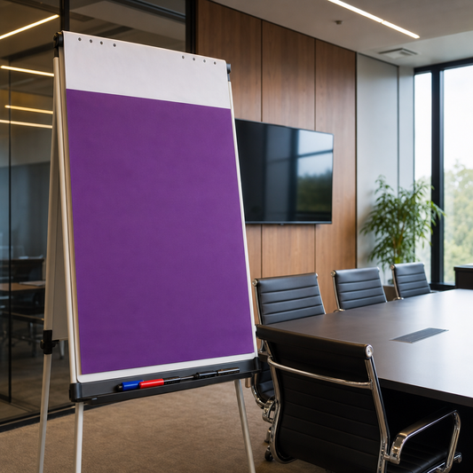 48-Sheet Flip Chart Pad, White Paper