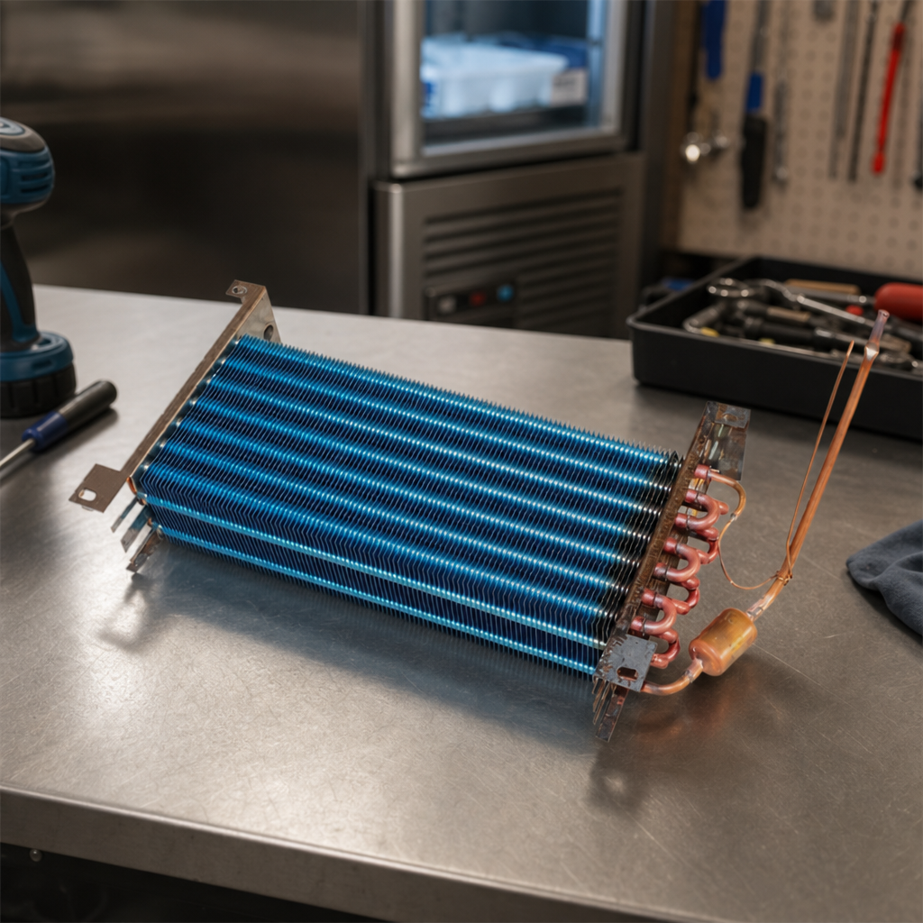Commercial Counter Fridge Evaporator Replacement Part 2.12kg