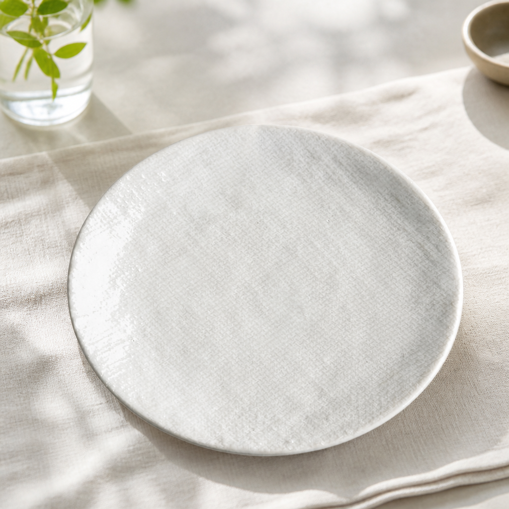 Commercial Porcelain Coupe Plates 180mm 6 Pack