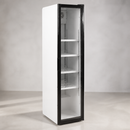 300Ltr Commercial Upright Back Bar Cooler with Hinged Door