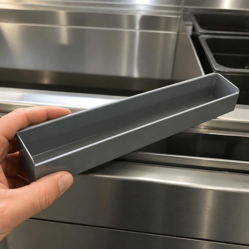 1200mm stainless steel commercial bar speed rail