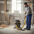 Premium M-Class Dust Extractor with H13 HEPA Filtration for Safe Dust Extraction in Construction and Woodworking