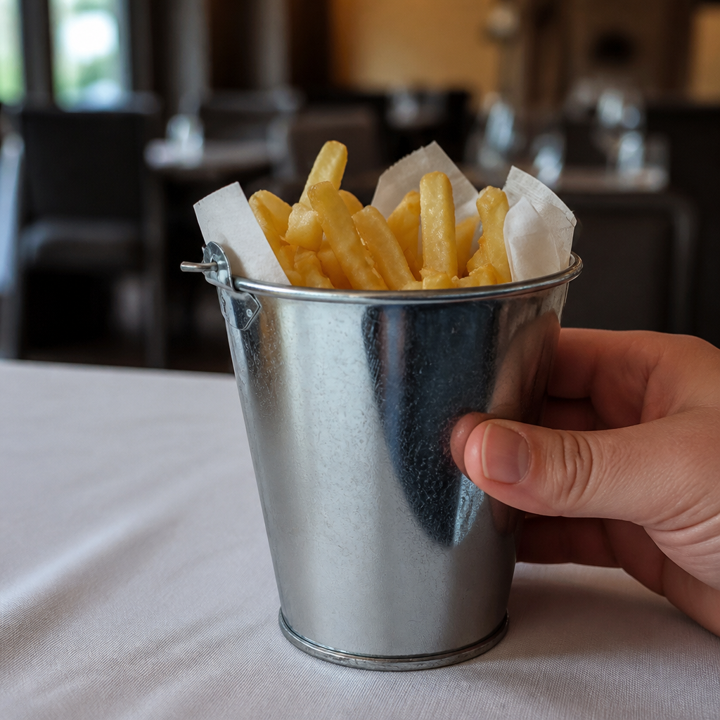 Commercial Stainless Steel Mini Food Bucket 485ml 17oz