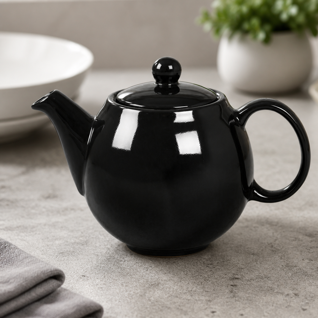 Commercial Stoneware Teapots 450ml - Pack of 2 for Catering